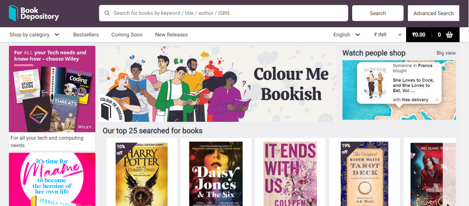 Book Depository: Free delivery worldwide on over 20 million