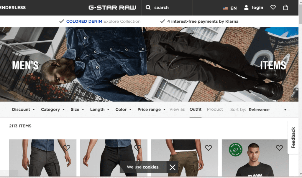 G-Star : Discover our catalog with news and discounts of up to 60% in fashion