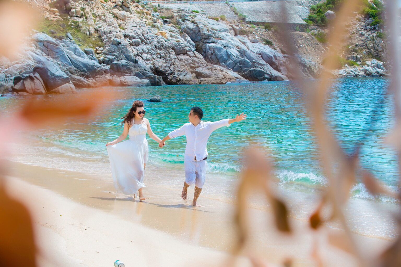 Honeymoon couple