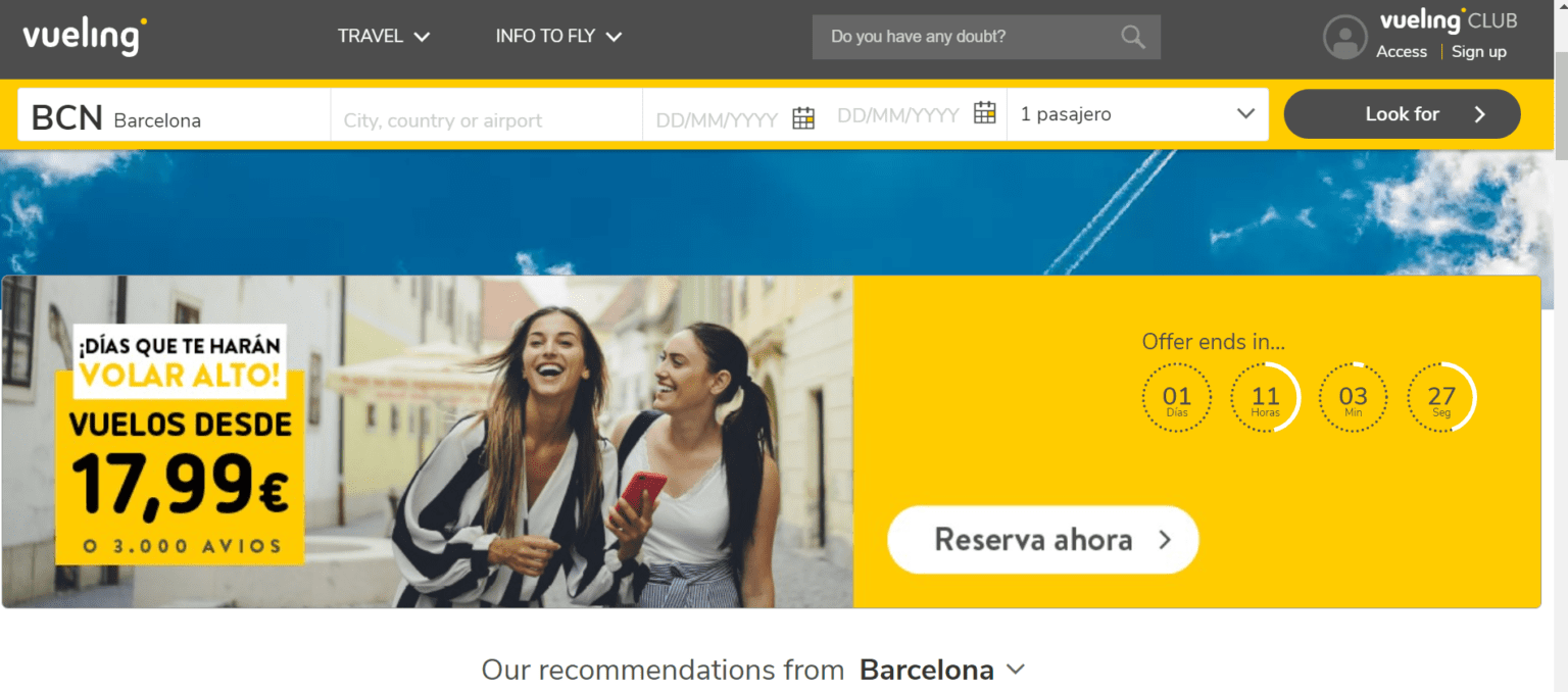 Vueling: Official Website – Vueling, The Best Option