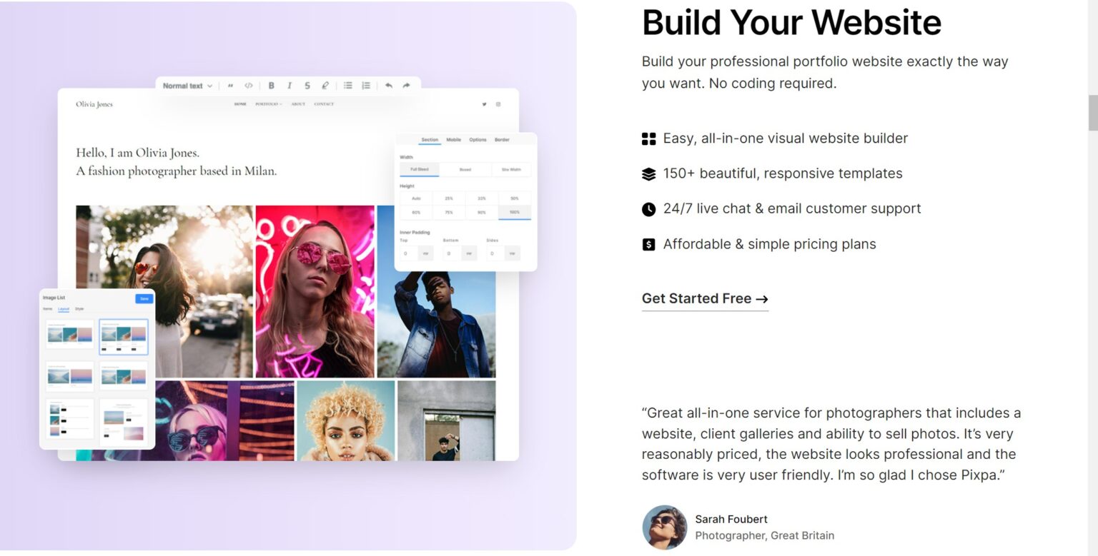 Pixpa: Official Site Make an Awesome Portfolio Website.