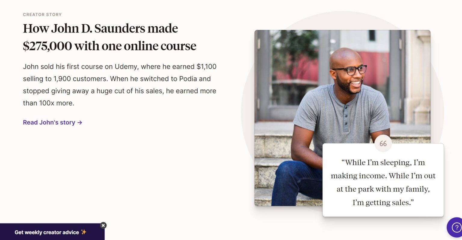 Podia: The Ultimate Platform for Building Your Online Business.