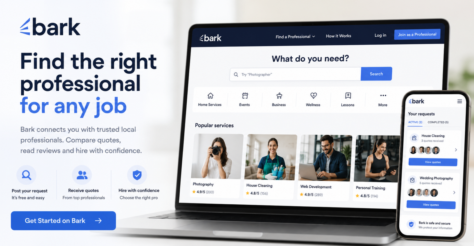Discover Professional Services Easily with Bark