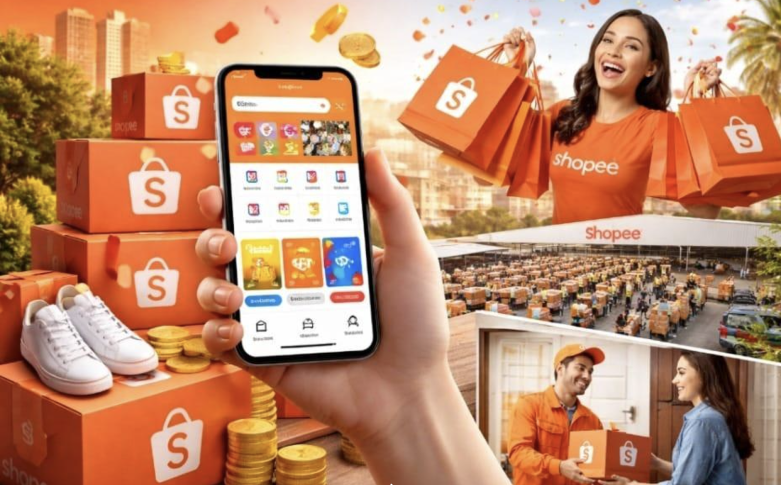 Compras Inteligentes e Mais Descobertas com a Shopee